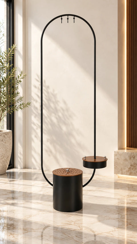 Qaws Clothes Incense Burner & Hanging Stand
