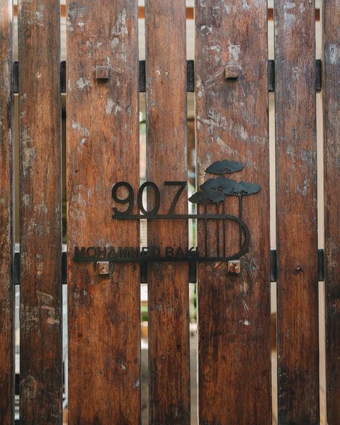 House Number Signs