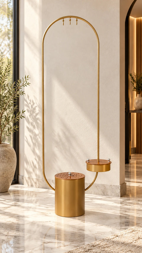 Qaws Clothes Incense Burner & Hanging Stand